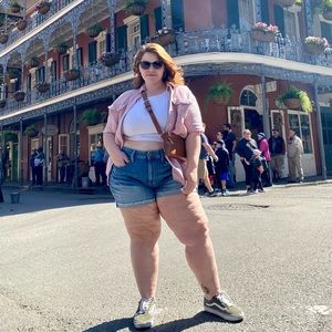 Pink Madewell Button Up